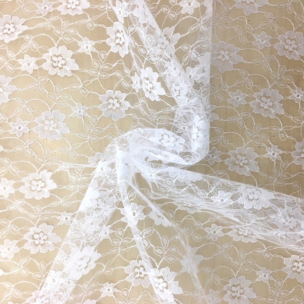 Budget Lace WHITE